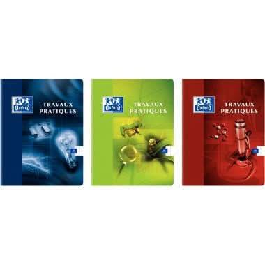 Cahier de travaux pratiques 17x22 96 pages, coloris aléatoires, Oxford - Ma Rentrée Facile
