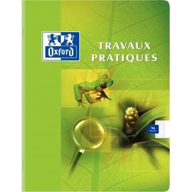 Cahier de travaux pratiques 17x22 96 pages, coloris aléatoires, Oxford - Ma Rentrée Facile