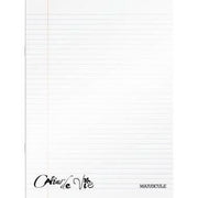 Cahier de vie, 24x32, 96 pages, ligné + uni 90g, polypro incolore - Ma Rentrée Facile