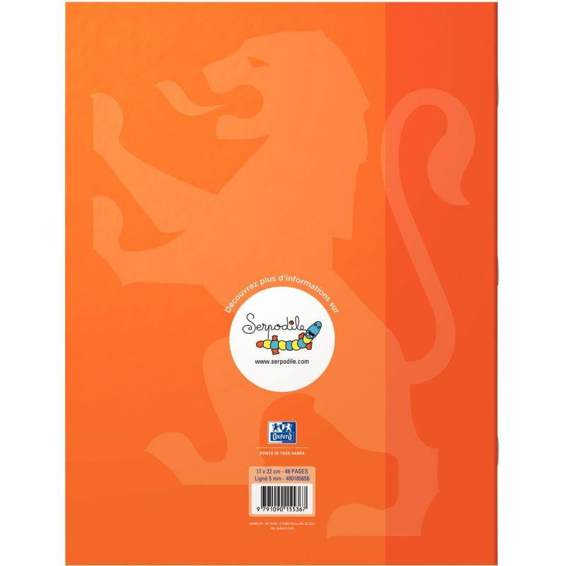 Cahier DYS 17x22 cm, 48 pages interligne 5 mm Oxford Serdopile
