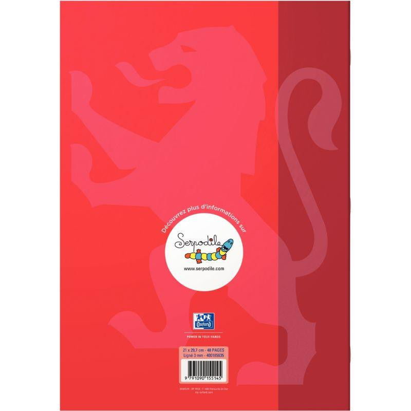 Cahier DYS, 21x29,7cm, 48 pages interligne, 3 mm Oxford Serdopile