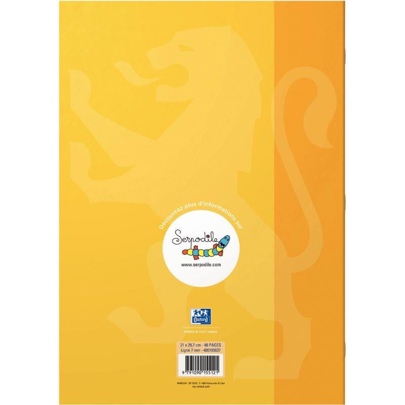 Cahier DYS, 21x29,7cm, 48 pages interligne, 7 mm Oxford Serdopile