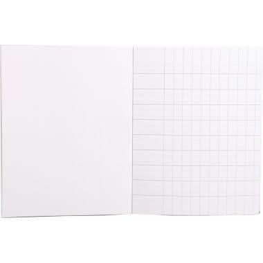 Cahier 17x22, 32 pages, Double ligne 4 mm , 1 page lignée / 1 page blanche, 90 g - Ma Rentrée Facile