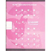 Cahier 17x22, 32 pages, 1 page lignée/1 page blanche, Travers 18 mm/ uni, 90 g - Ma Rentrée Facile