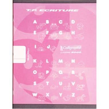 Cahier 17x22, 32 pages, 1 page lignée/1 page blanche, Travers 18 mm/ uni, 90 g - Ma Rentrée Facile