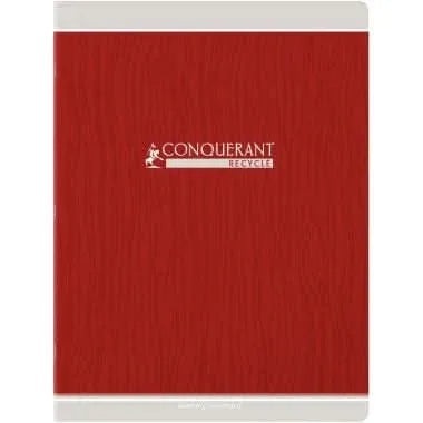 Cahier 24x32, 48 pages, seyès 90g,100% recyclé, coloris aléatoires, Conquérant - Ma Rentrée Facile
