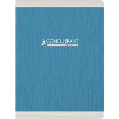 Cahier 24x32, 96 pages, seyès 90g,100% recyclé, coloris aléatoires, Conquérant - Ma Rentrée Facile