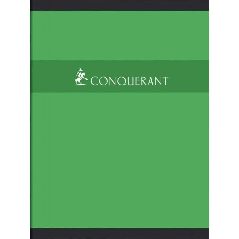 Cahier piqûre 192 pages, format 24x32 cm, seyès, papier 70g, coloris aléatoires,Conquérant - Ma Rentrée Facile