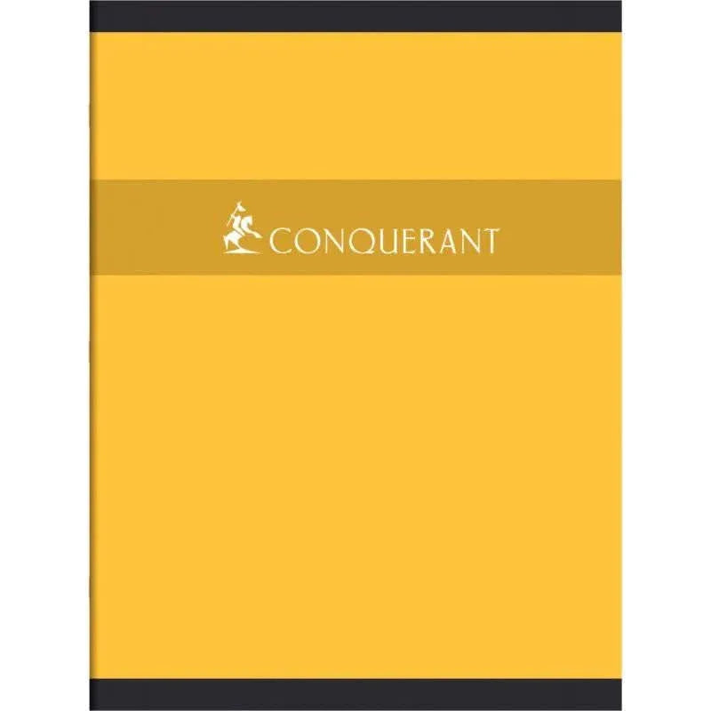Cahier piqûre 192 pages, format 24x32 cm, seyès, papier 70g, coloris aléatoires,Conquérant - Ma Rentrée Facile