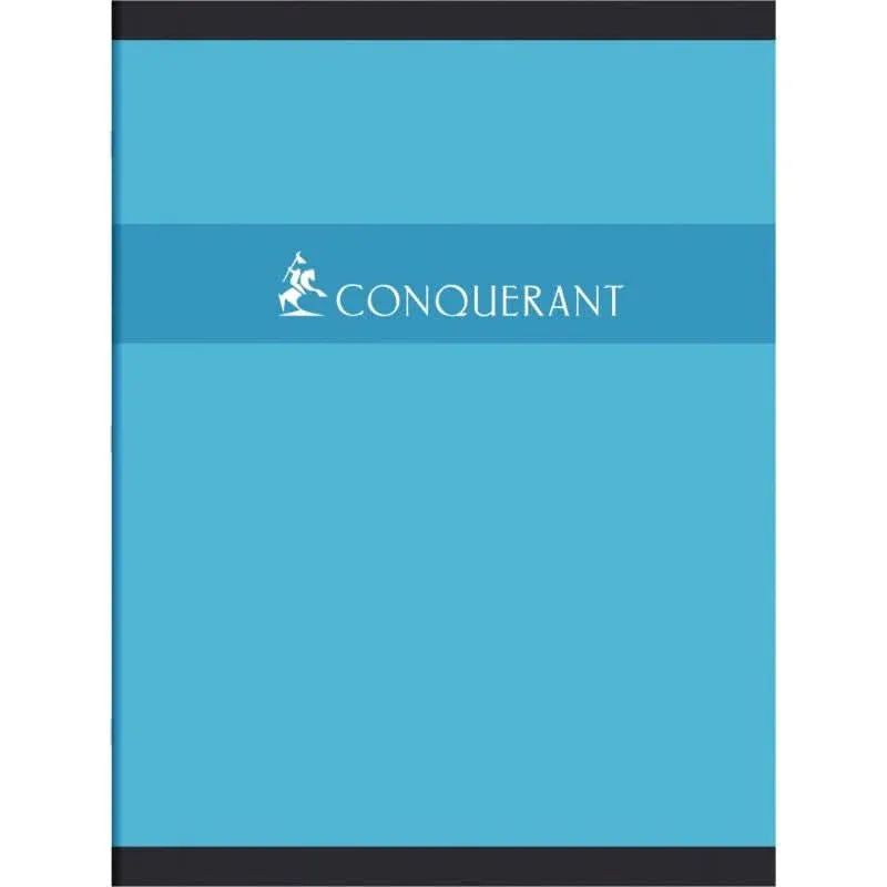 Cahier 24x32, 48 pages, seyès, 70g, coloris aléatoires, Conquérant - Ma Rentrée Facile