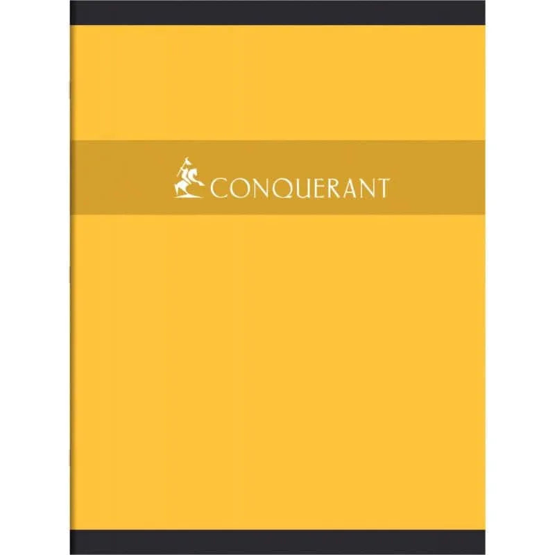 Cahier 24x32, 48 pages, seyès, 70g, coloris aléatoires, Conquérant - Ma Rentrée Facile
