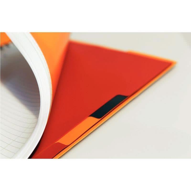 Cahier à spirale ORGANISERBOOK A4+,160 pages perforée, ligné 6 mm - Ma Rentrée Facile