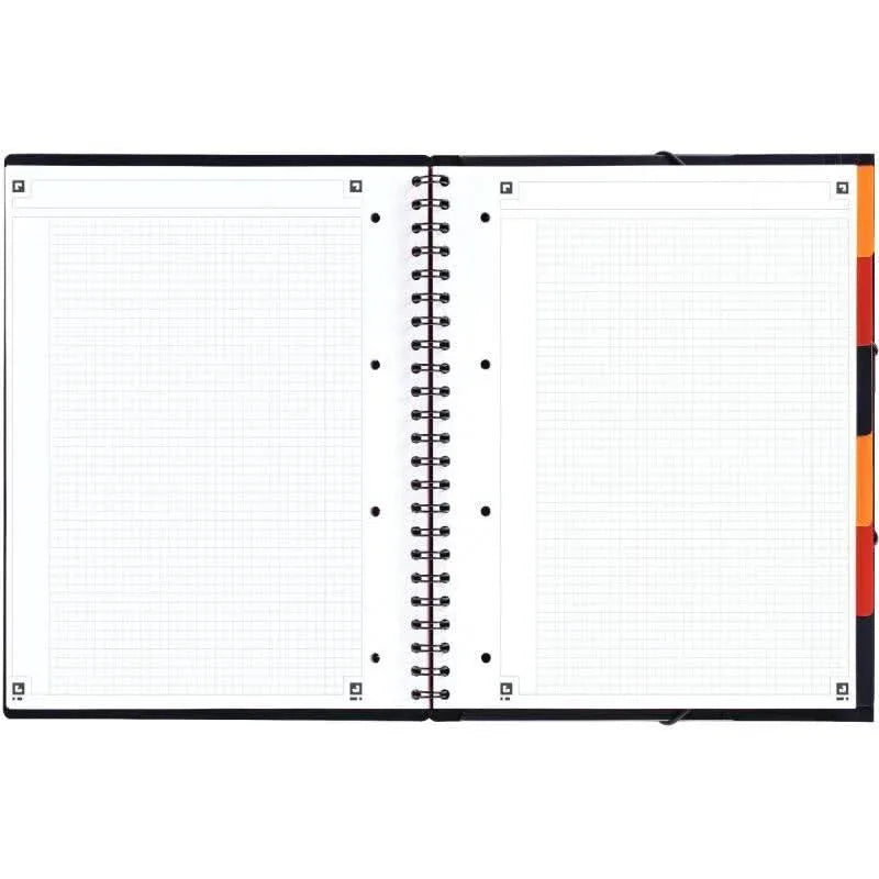 Cahier à spirale ORGANISERBOOK A4+,160 pages perforée, 5x5 - Ma Rentrée Facile