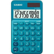 Calculatrice de poche 10 chiffres CASIO SL-310UC bleu - Ma Rentrée Facile
