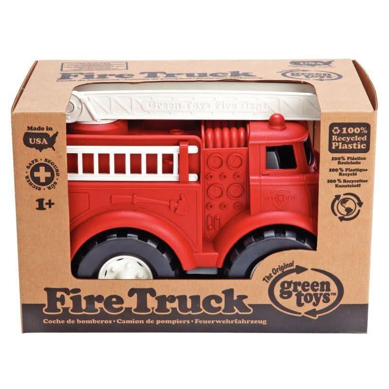Camion de pompier écologique GREEN TOYS - Ma Rentrée Facile