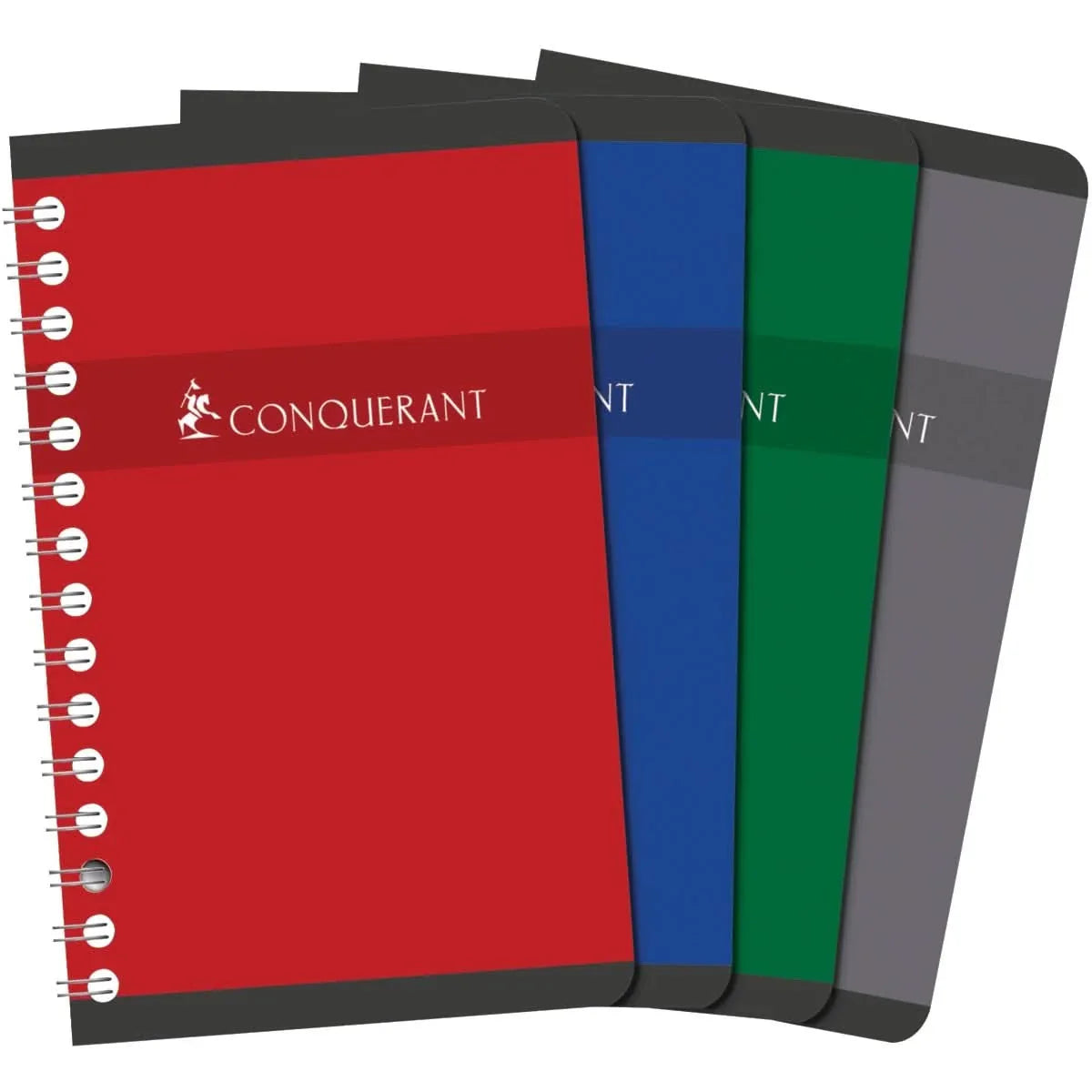 Carnet à spirale 11x27, 100 pages, 5x5, 70 g, coloris aléatoires, Conquérant - Ma Rentrée Facile