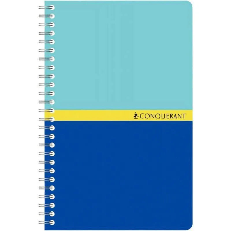 Carnet à spirale 9x14, 100 pages, 5x5, 70g, Coloris aléatoires, Conquérant - Ma Rentrée Facile