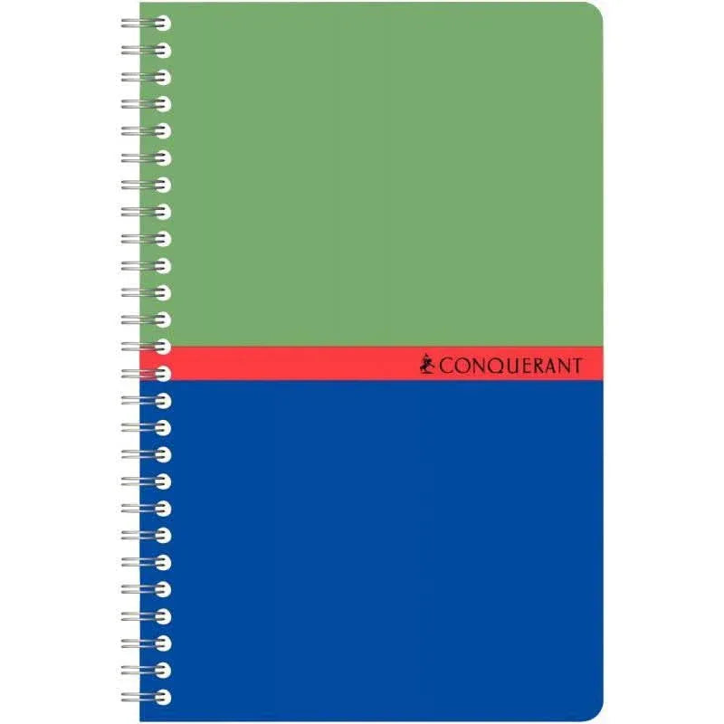 Carnet à spirale 9x14, 100 pages, 5x5, 70g, Coloris aléatoires, Conquérant - Ma Rentrée Facile