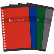 Carnet à spirale 14.8x21, 180 pages, 5x5, 70 g, coloris aléatoires, Conquérant - Ma Rentrée Facile
