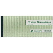 Carnet de 50 traites normalisées, format 10x21 cm - Ma Rentrée Facile