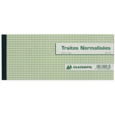 Carnet de 50 traites normalisées, format 10x21 cm - Ma Rentrée Facile