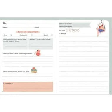 Carnet de lecture - Ma Rentrée Facile