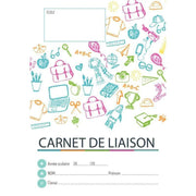 Carnet de liaison primaire + protège carnet 14,5x20,8, Fuzeau - Ma Rentrée Facile