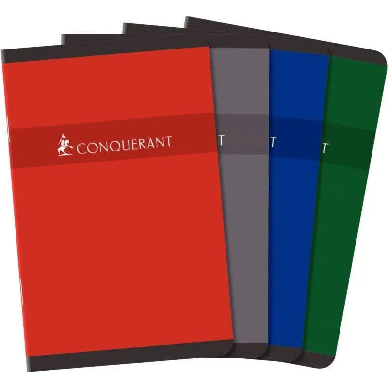 Carnet 11x17, 96 pages, 5x5, 90g, coloris aléatoires, Conquérant - Ma Rentrée Facile