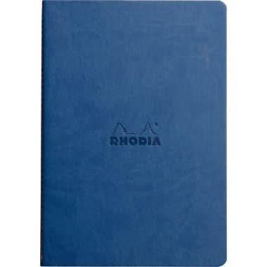 Carnet RHODIARAMA, A5, 64 pages, ligné, bleu saphir - Ma Rentrée Facile