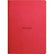 Carnet RHODIARAMA, A5, 64 pages, ligné, rouge coquelicot - Ma Rentrée Facile