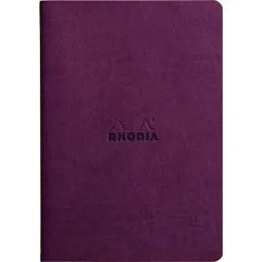 Carnet RHODIARAMA, A5, 64 pages, ligné, violet - Ma Rentrée Facile