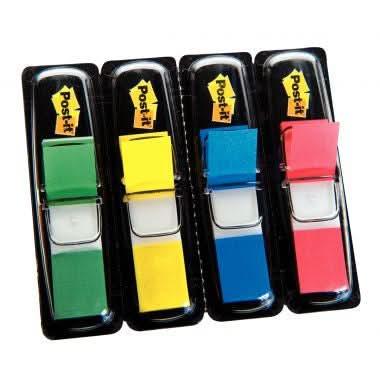 Etui de 4 x 35 index marque page, 12x44mm, Post-It - Ma Rentrée Facile