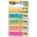 Etui de 4 x 35 index marque page, 12x44mm, Post-It, couleurs vives - Ma Rentrée Facile
