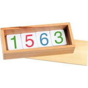Cartes des nombres en plastique, gamme économique Montessori - Ma Rentrée Facile