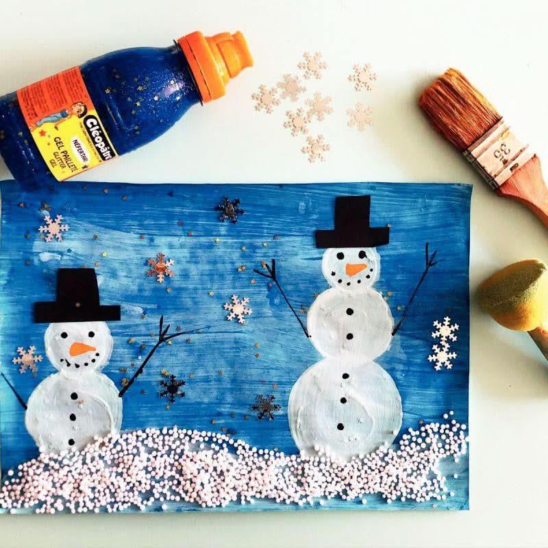 Carton de 4 flacons 500ml de gels pailletés décoratifs - Ma Rentrée Facile