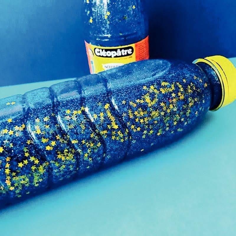 Carton de 4 flacons 500ml de gels pailletés décoratifs - Ma Rentrée Facile