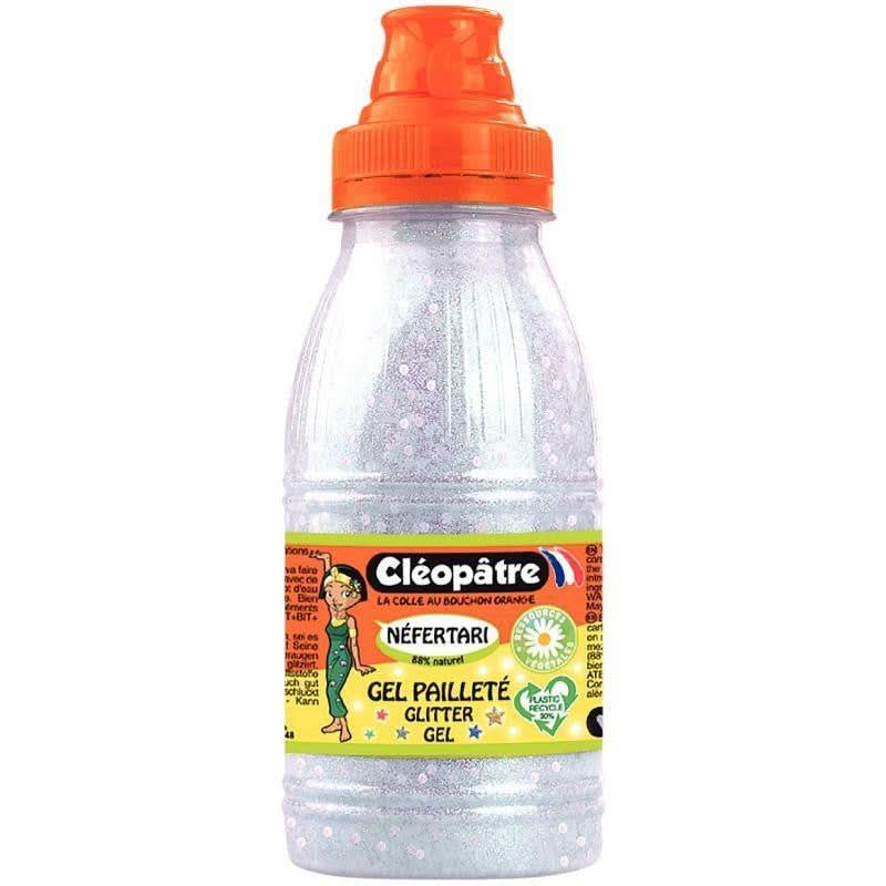 Carton de 4 flacons 500ml de gels pailletés décoratifs - Ma Rentrée Facile