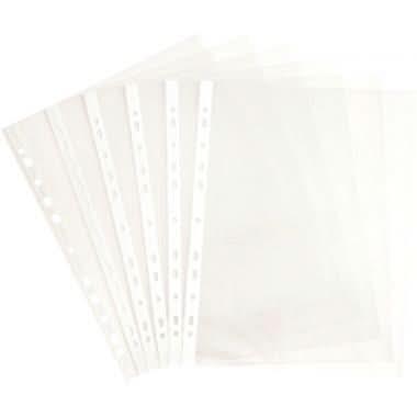 500 pochettes perforées en polypropylène 5/100ème aspect grainé - Ma Rentrée Facile