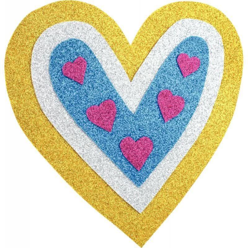Carton entoilé forme coeur - Ma Rentrée Facile