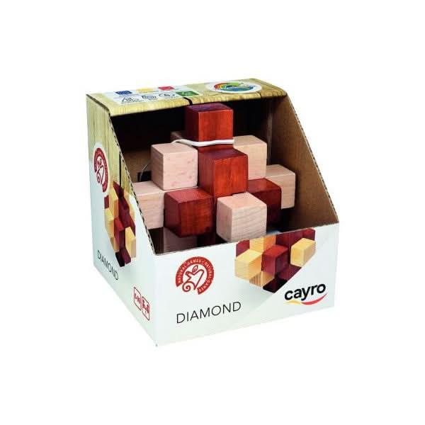 Casse tête diamant en bois - Ma Rentrée Facile