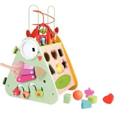 Centre d'activités sensorielles en bois - Ma Rentrée Facile