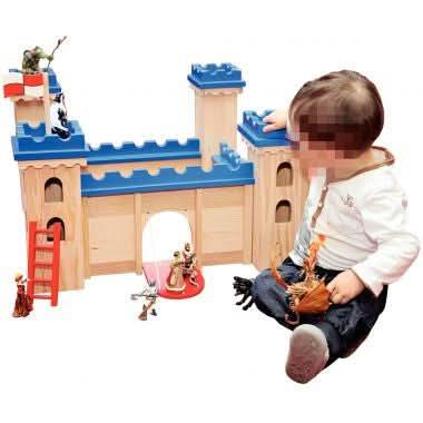 Château fort médiéval en bois - Ma Rentrée Facile