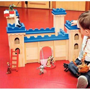 Château fort médiéval en bois - Ma Rentrée Facile