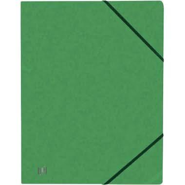 Chemise cartonnée 3 rabats à élastiques 17x22 cm OXFORD coloris aléatoires - Ma Rentrée Facile