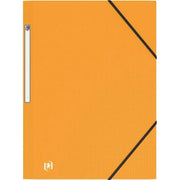 Chemise plastique 3 rabats à élastiques MEMPHIS jaune - Ma Rentrée Facile