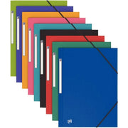 Chemise plastique 3 rabats à élastiques MEMPHIS coloris aléatoires - Ma Rentrée Facile