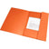 Chemisecartonnée 3 rabats à élastiques OXFORD orange - Ma Rentrée Facile