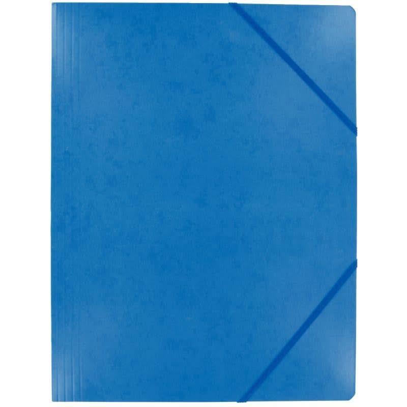 Chemise cartonnée sans rabat à élastiques bleu EXACOMPTA - Ma Rentrée Facile