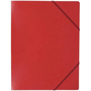 Chemise cartonnée sans rabat à élastiques rouge EXACOMPTA - Ma Rentrée Facile