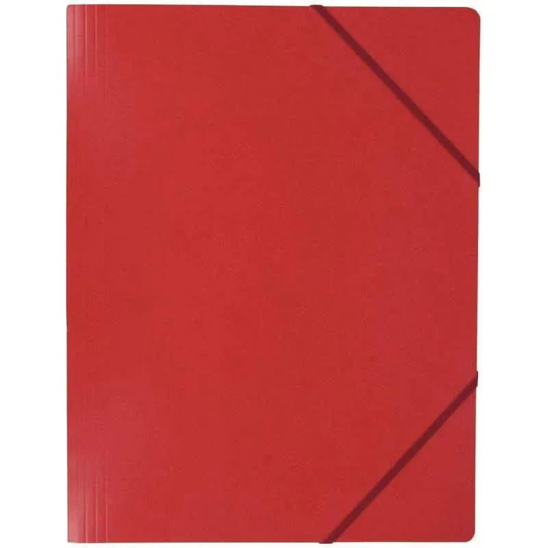 Chemise cartonnée sans rabat à élastiques rouge EXACOMPTA - Ma Rentrée Facile